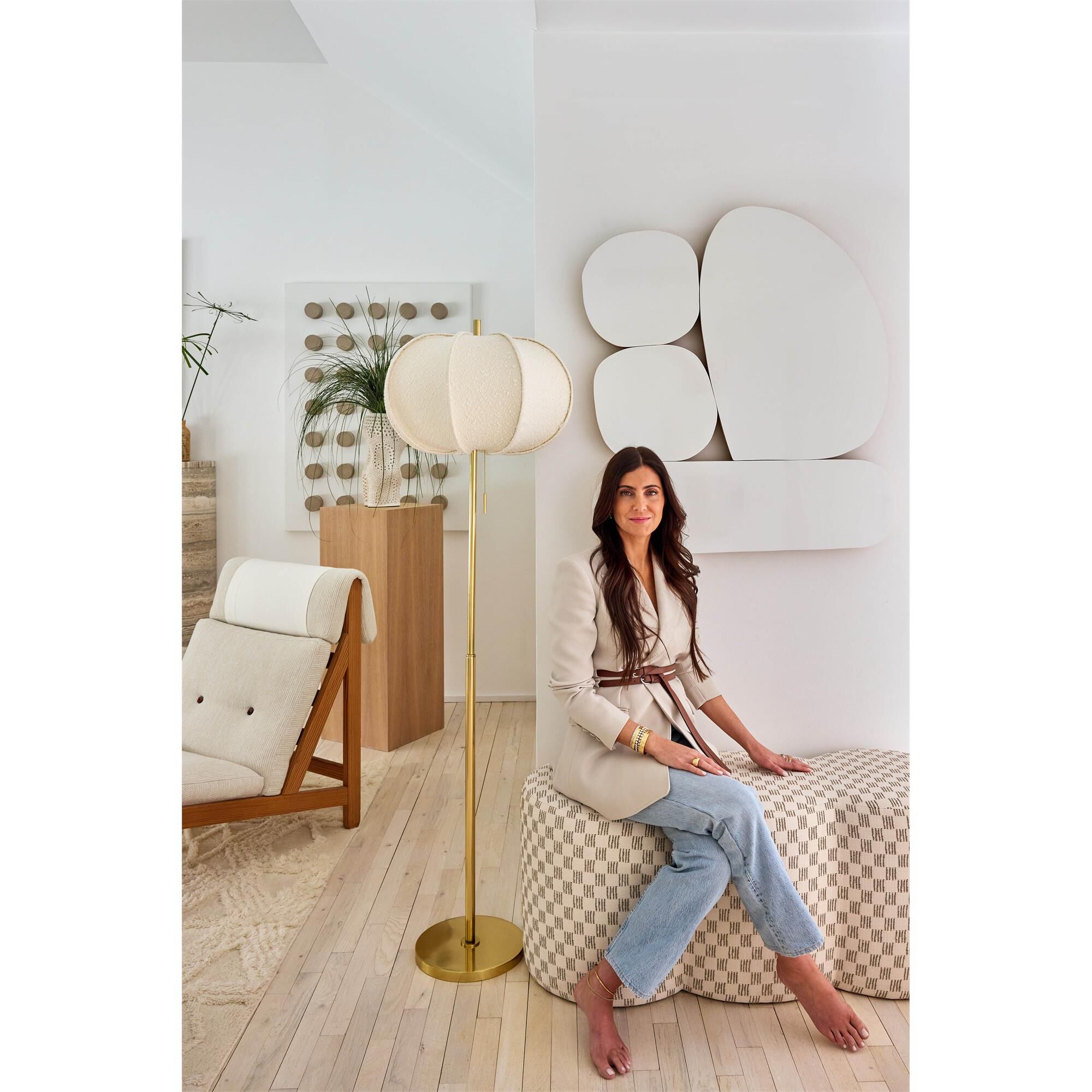 Hilary Matt Alexandra 64 Inch Floor Lamp,